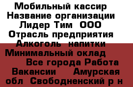 Мобильный кассир › Название организации ­ Лидер Тим, ООО › Отрасль предприятия ­ Алкоголь, напитки › Минимальный оклад ­ 38 000 - Все города Работа » Вакансии   . Амурская обл.,Свободненский р-н